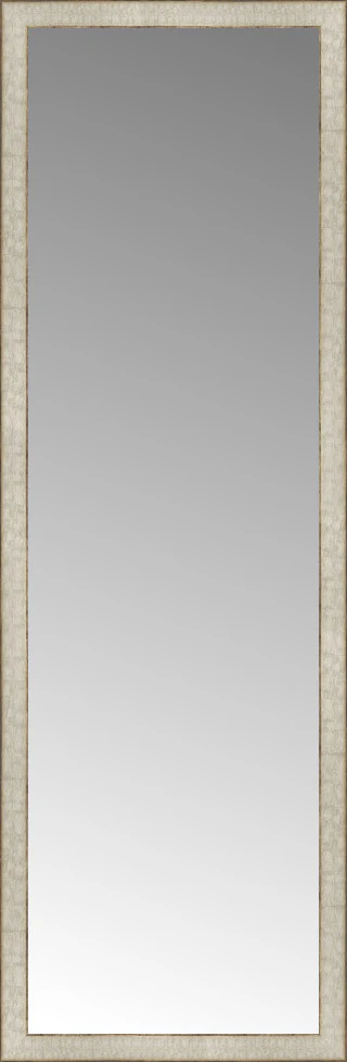 23" x 70" Libretto Antique Silver Custom Framed Mirror